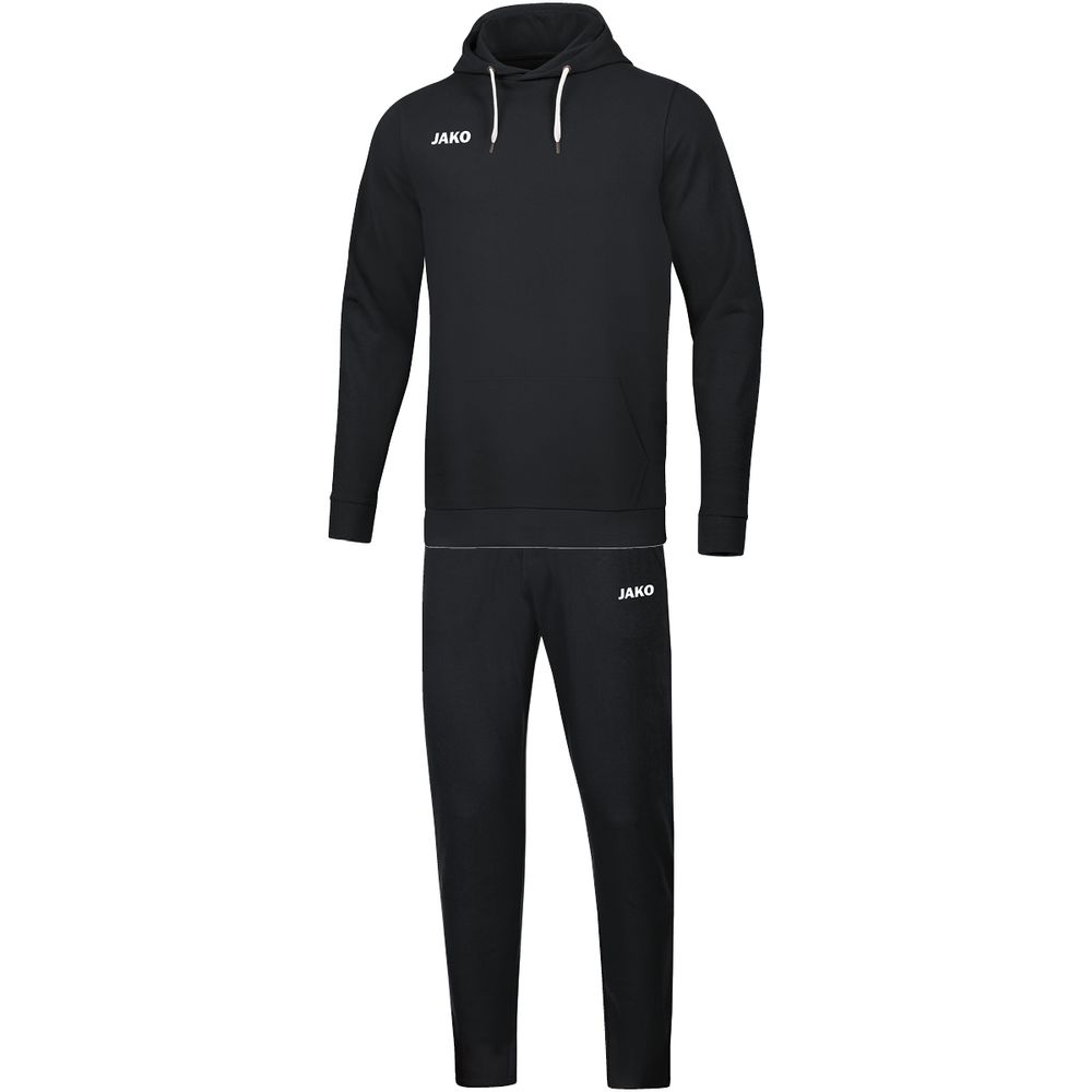 Jako Jogginganzug Base mit Kapuzensweat - schwarz