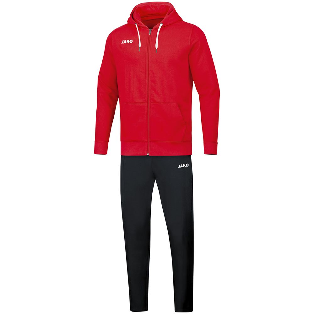 Jako Jogginganzug Base mit Kapuze - rot