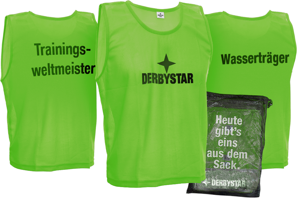 Derbystar Markierungshemdchen 10Er-Set - gruen
