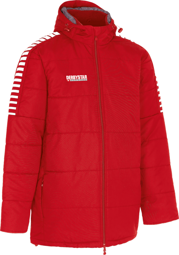 Derbystar Hyper Stadionjacke - rot weiss