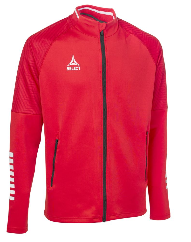 Select Monaco Trainingsjacke V24 - rot weiss