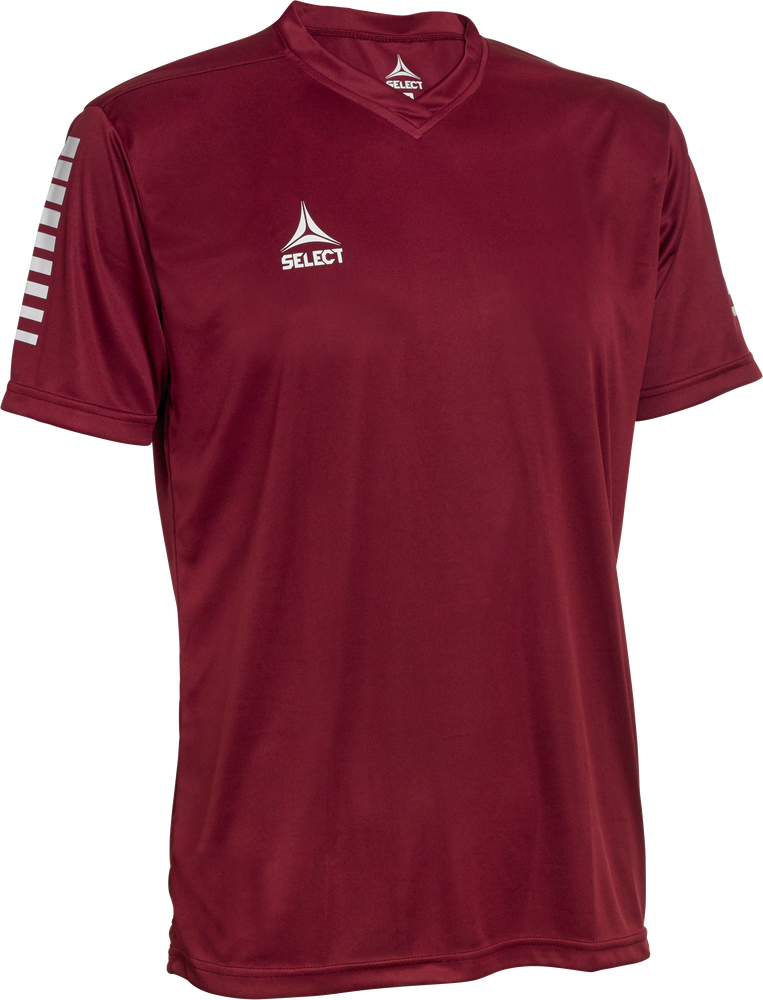 Select Pisa Trikot - bordeaux weiss