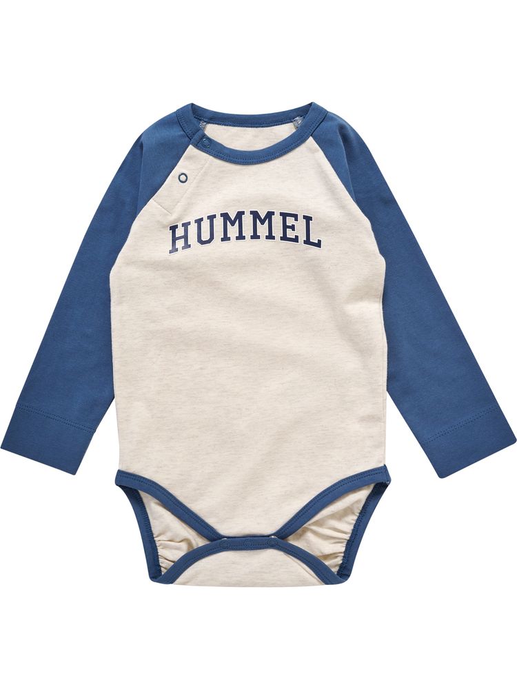 Hummel Hmlblixen Body L/S - whitecap gray