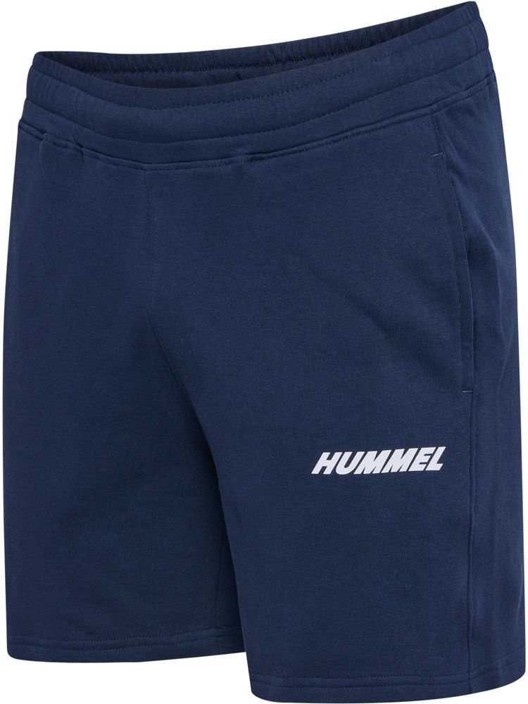 Hummel Hmlelemental Cotton Shorts - dress blues