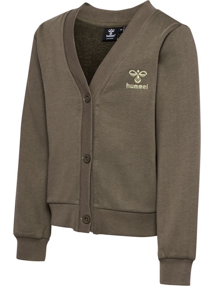 Hummel Hmltone Sweat Cardigan - major brown