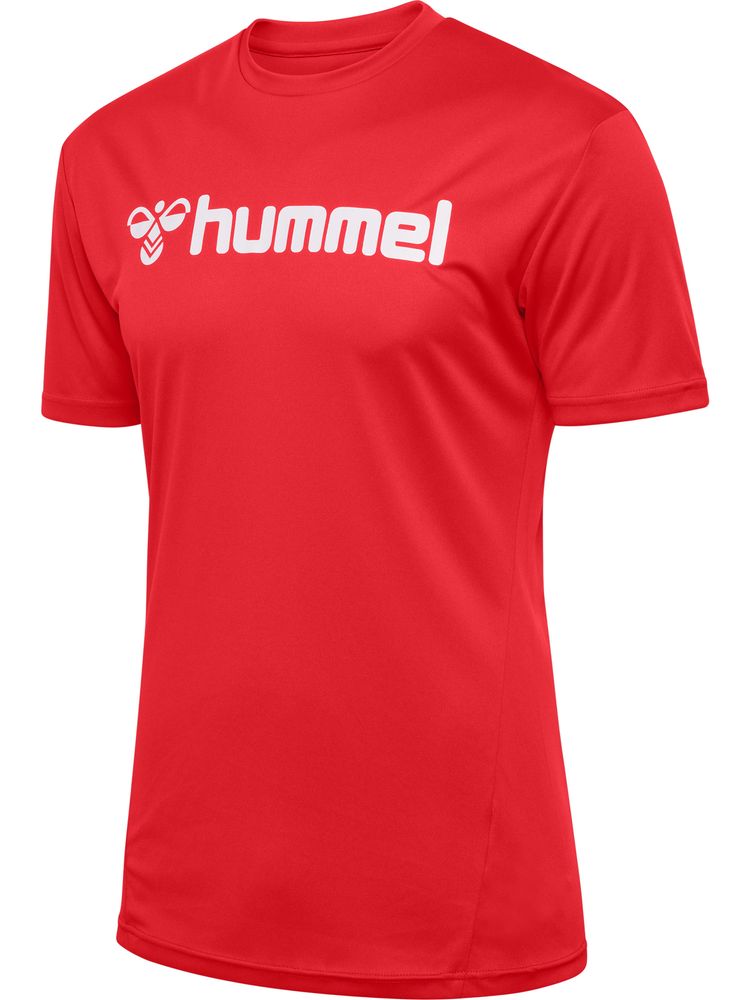 Hummel Hmllogo Jersey S/S - true red