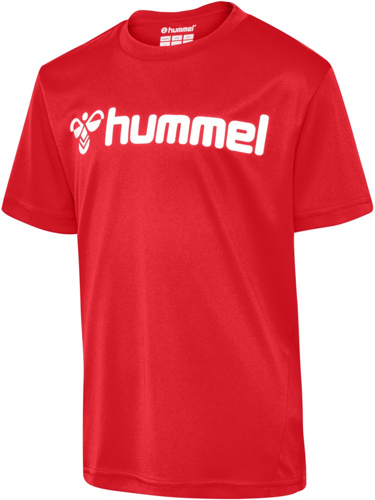 Hummel Hmllogo Jersey S/S Kids - true red