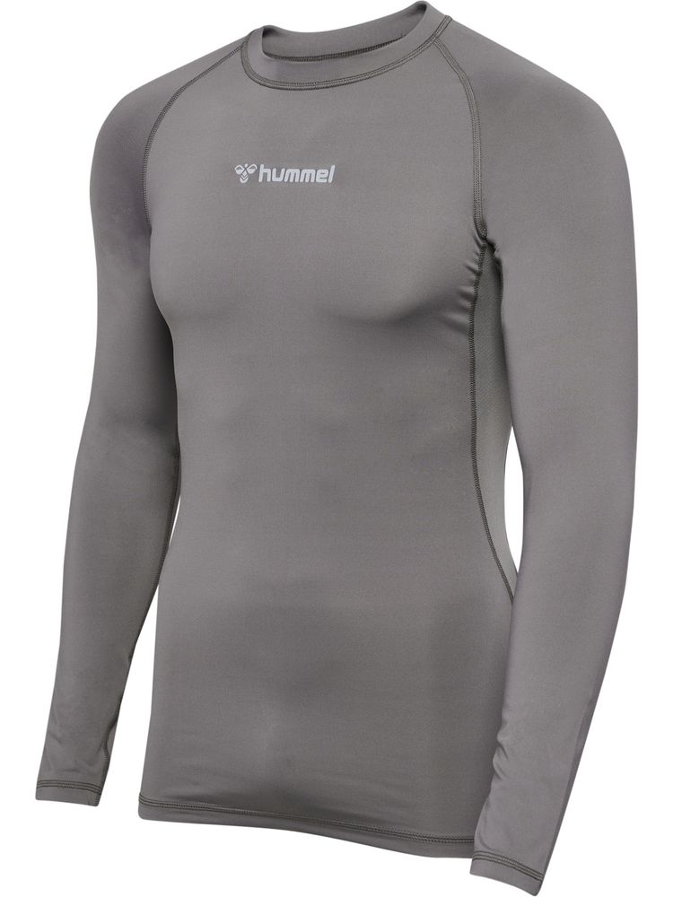 Hummel Hmlbl Performance Tee L/S - steel gray