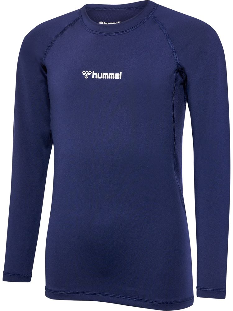 Hummel Hmlbl Performance Tee L/S Kids - marine
