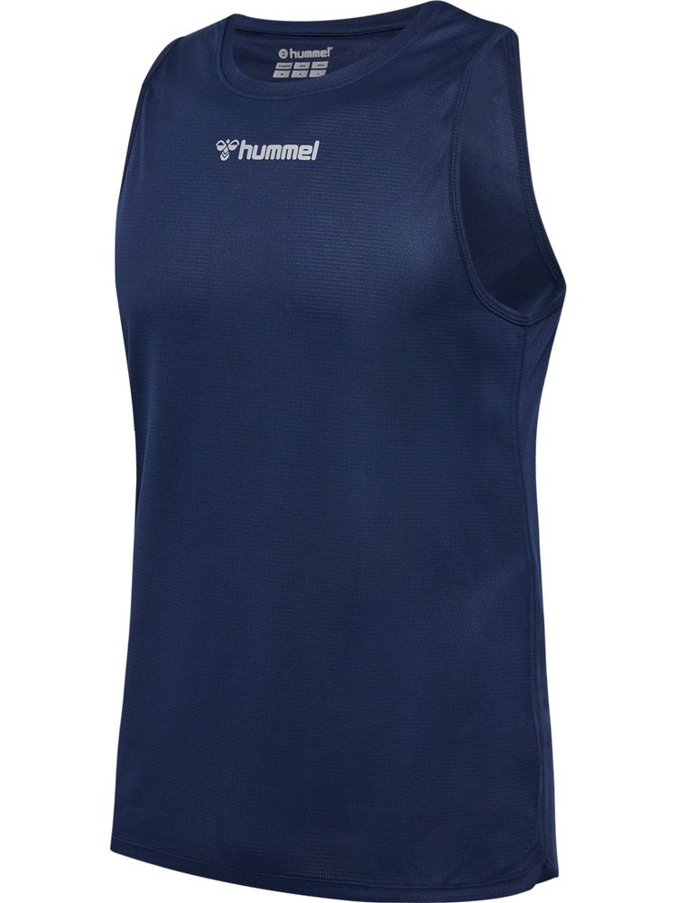 Hummel Hmlrun Singlet S/L - black iris