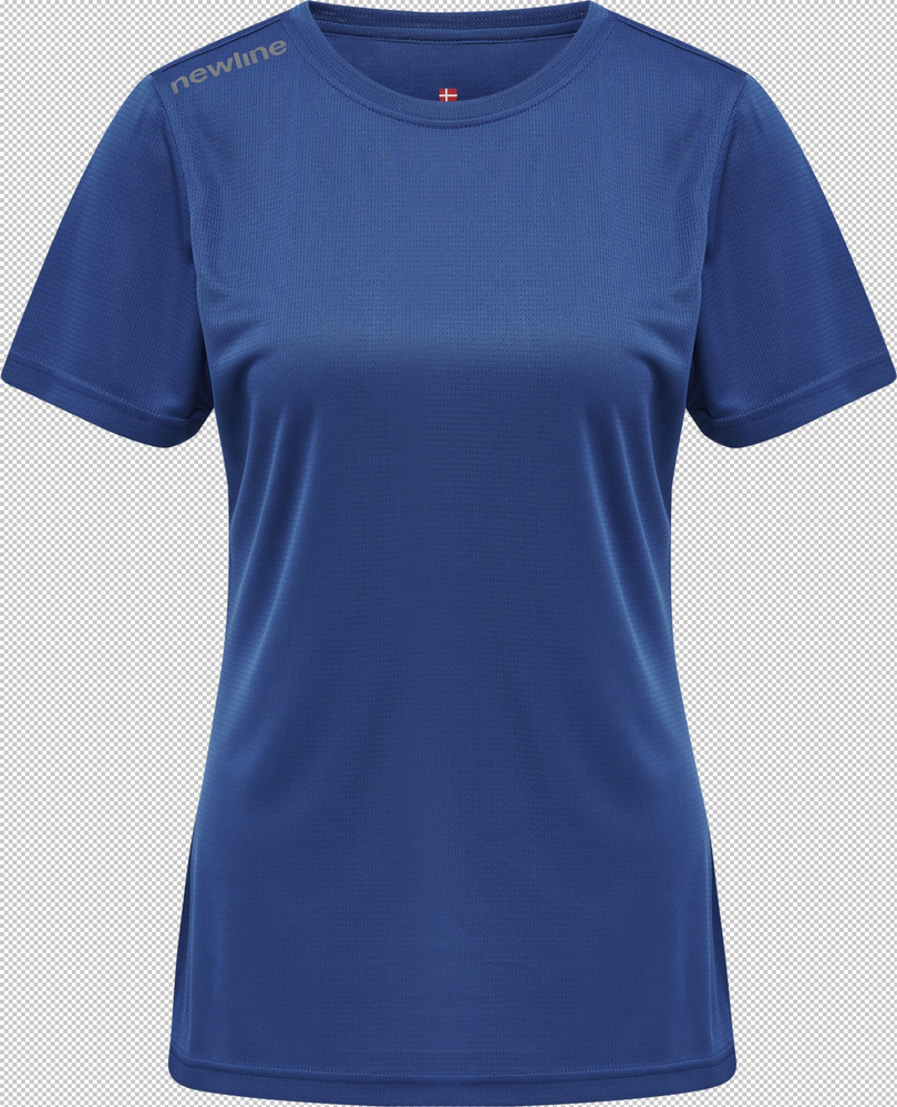 newline Women Core Functional T-Shirt S/S - true blue