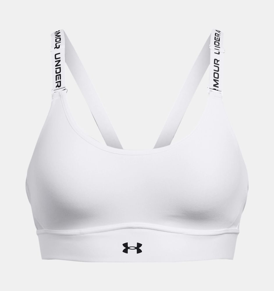 Under Armour Ua Infinity Mid 2.0 Bra - white