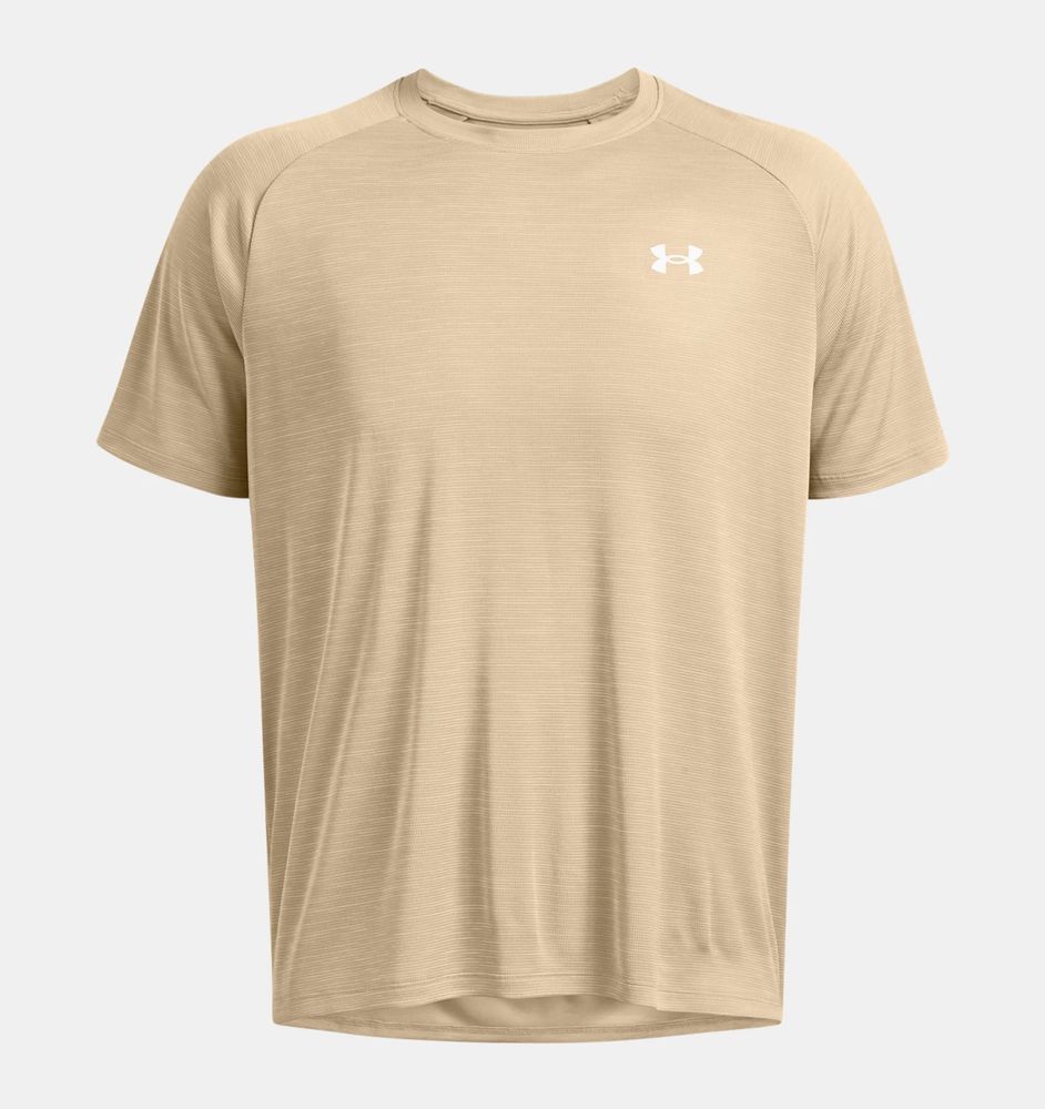 Under Armour Ua Tech Textured Ss - city khaki