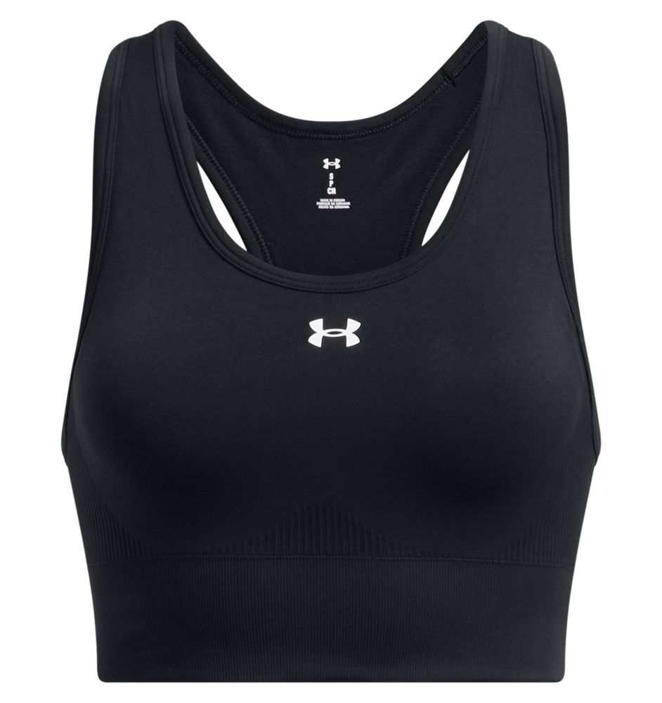 Under Armour Vanish Seamless Mid Bra - black
