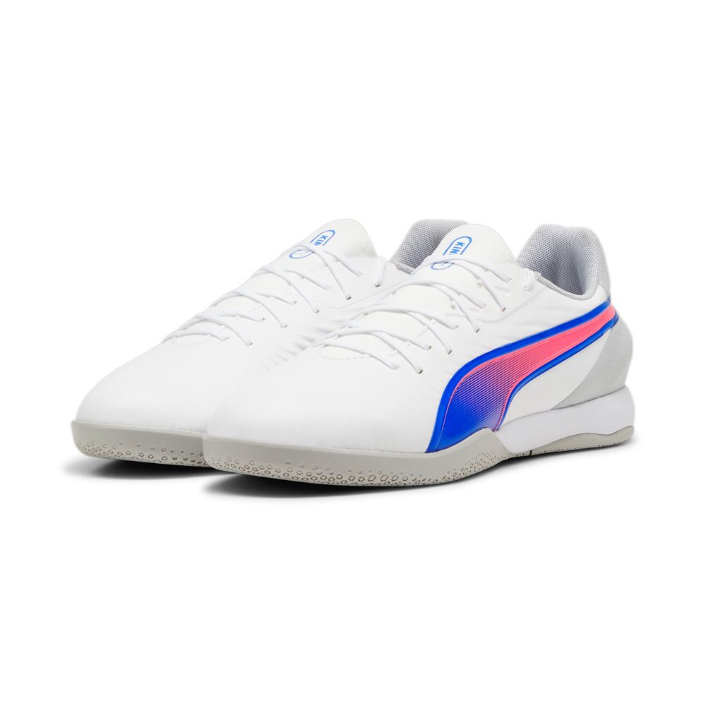 Puma King Match It - puma white-bluemazing-flat light gray