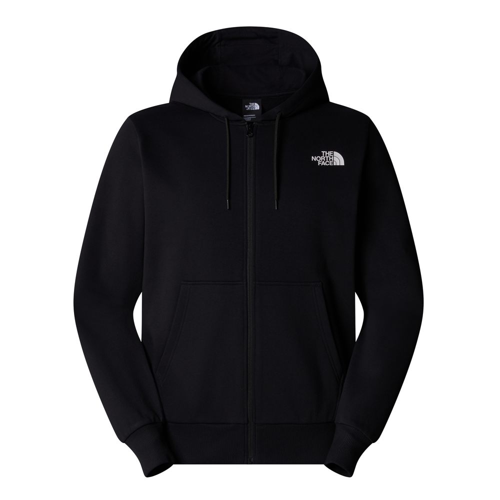The North Face M Simple Dome Full Zip Hoodie - tnf black