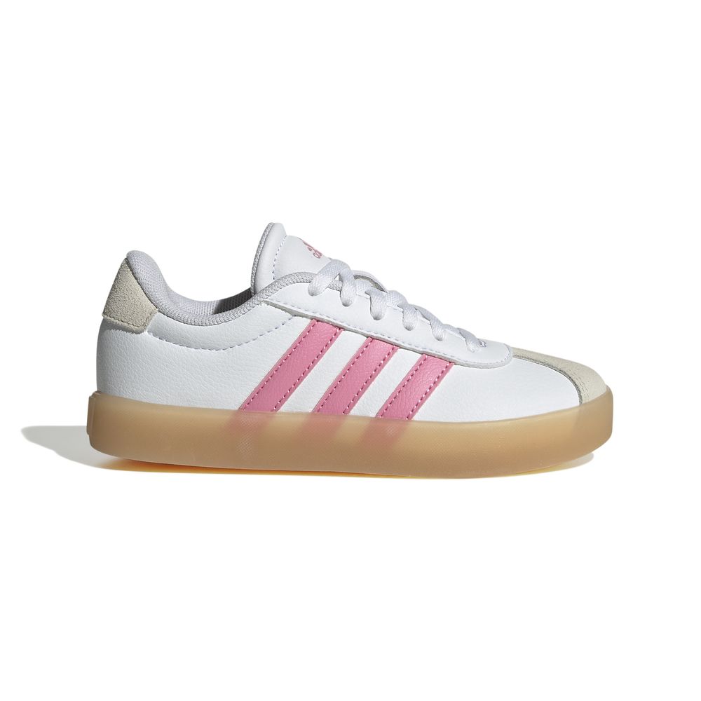 adidas Vl Court 3.0 K - ftwwht/blipnk/alumin