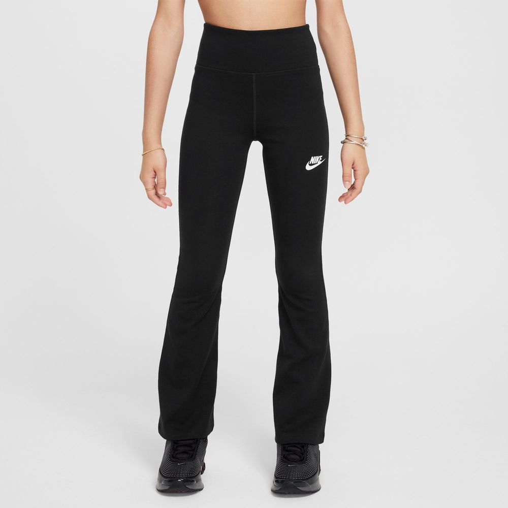Nike G Nsw Clssc Hr Flare Tght Lbr - black/white