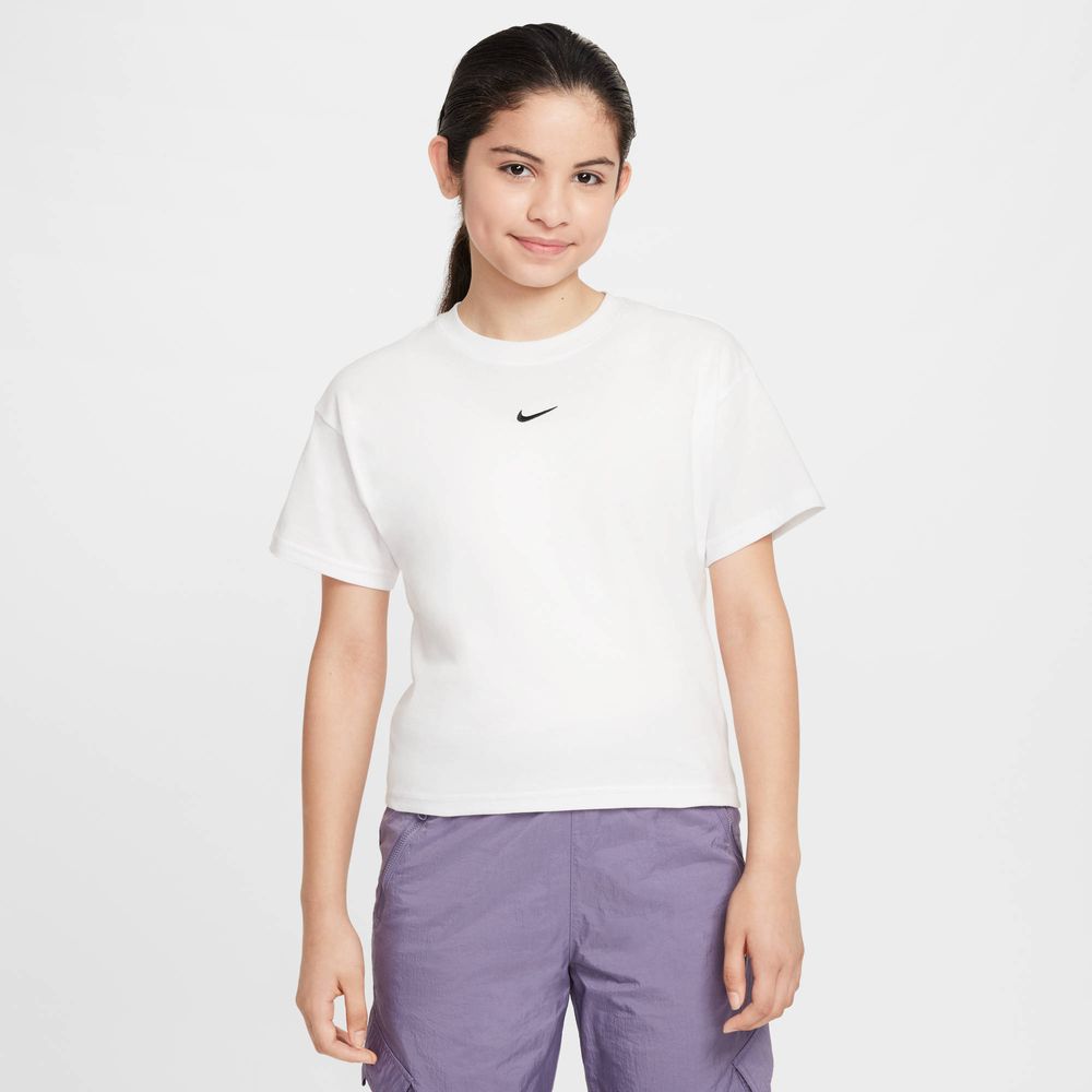 Nike Sportswear Essential T-Shirt (ältere Kinder, Mädchen) - White