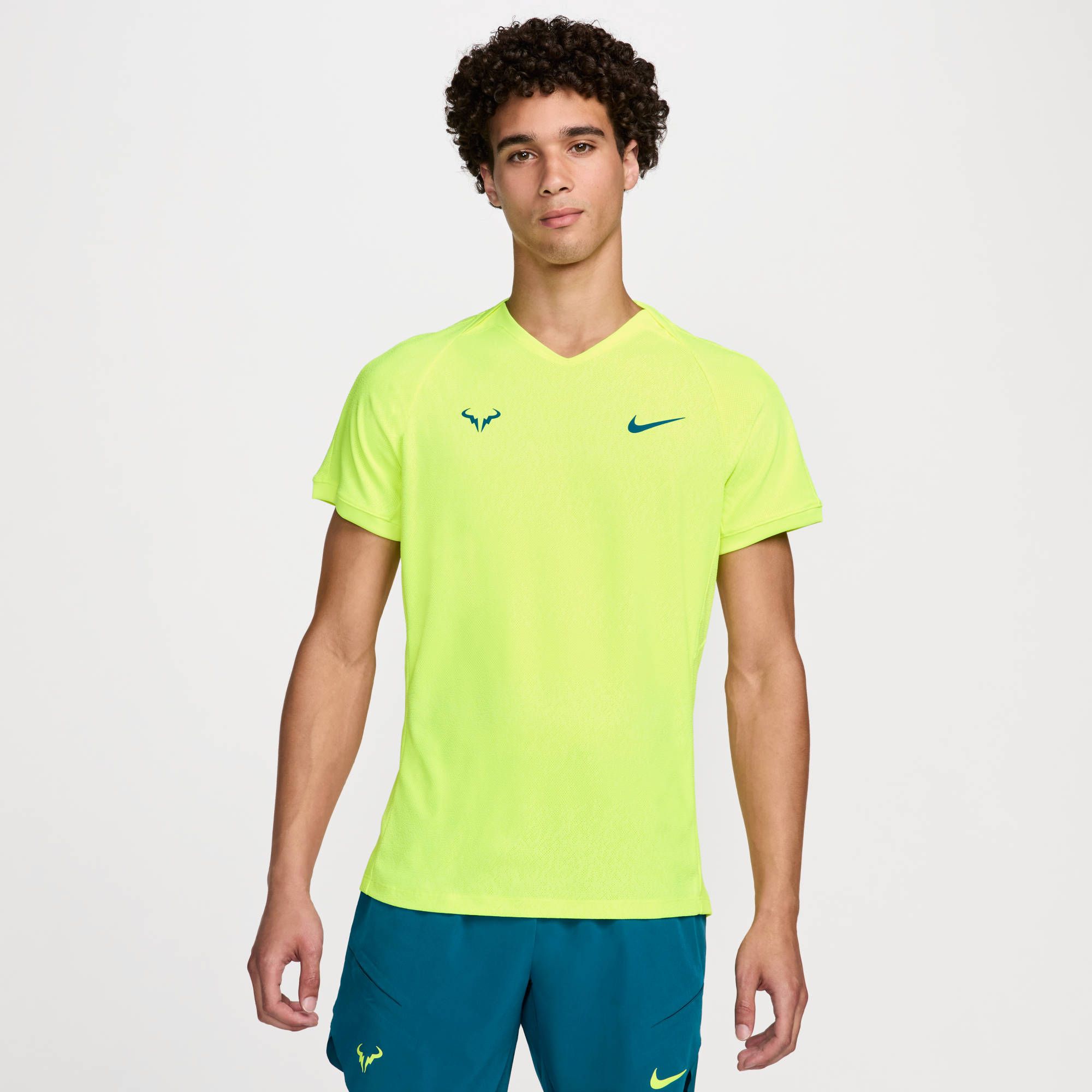 Nike Rafa NikeCourt Dri-FIT ADV-Kurzarm-Tennisoberteil für Herren