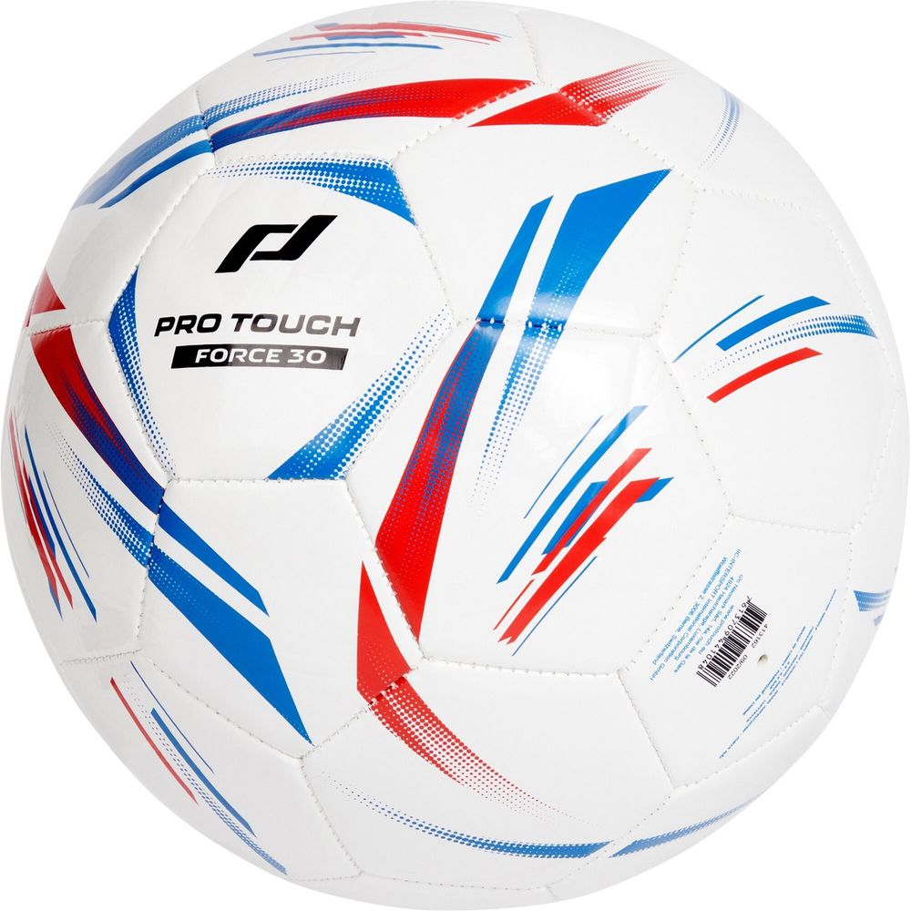 Pro Touch Fußball Force 30 - white/blue dark/red
