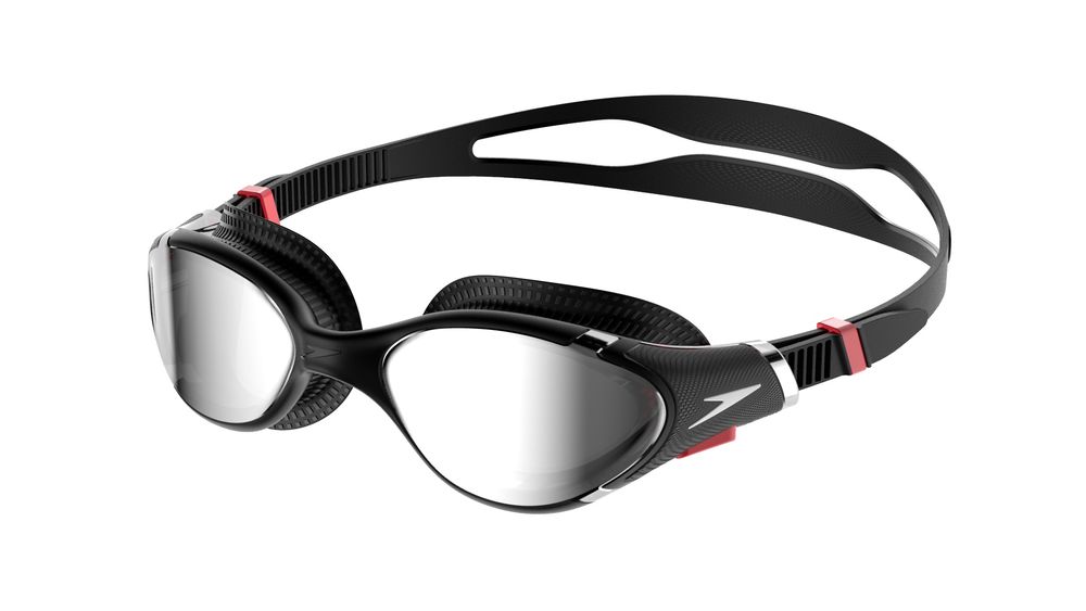 Speedo Biofuse 2.0 Mirror Black/Silve - black/chrome