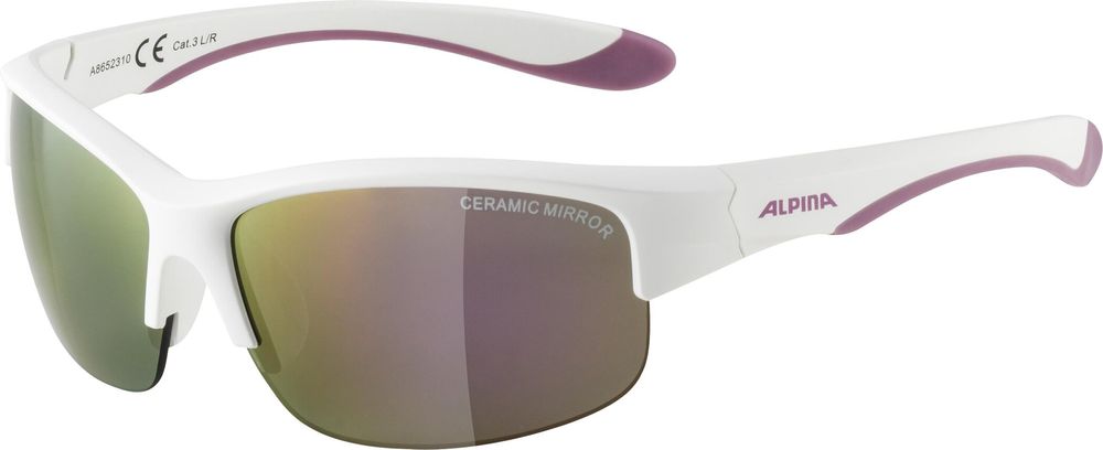 Alpina Flexxy Youth Hr - white purple matt