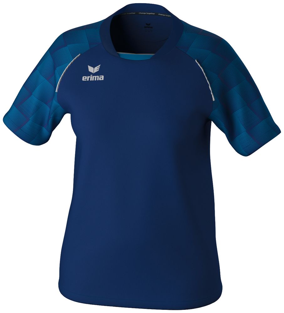 Erima Evo Star Jersey Shortsleeve - new navy/mykonos blue