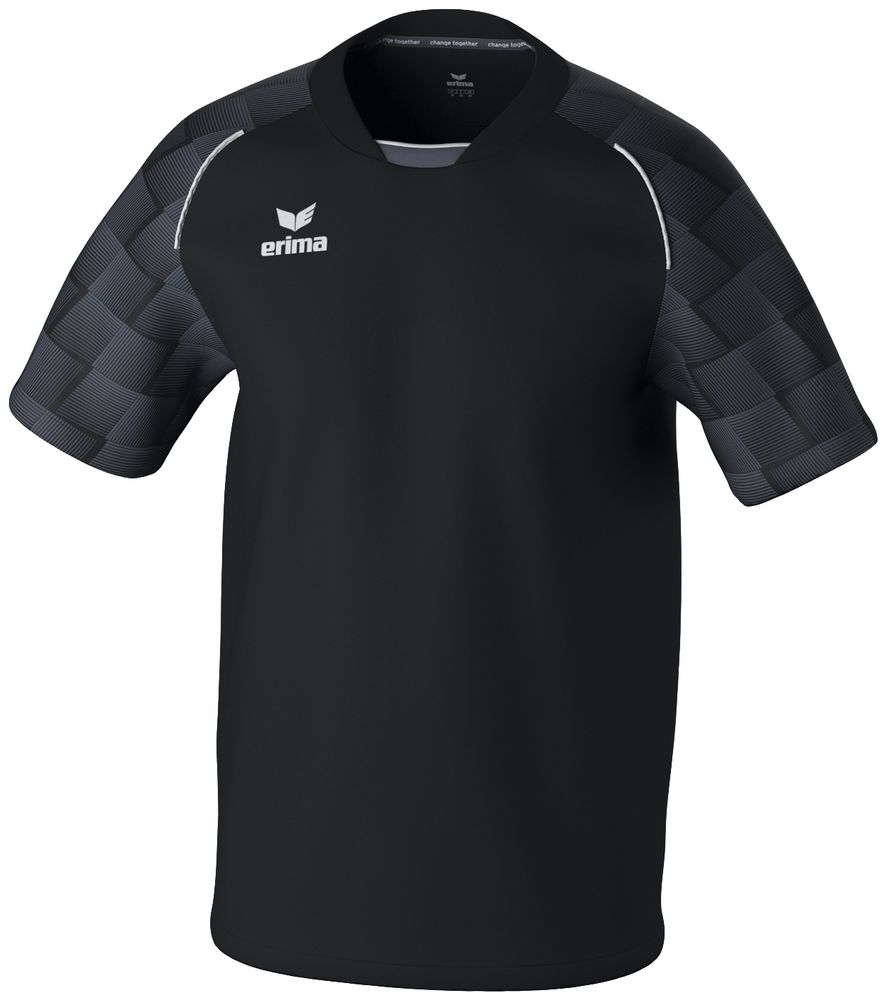 Erima Evo Star Jersey Shortsleeve - black/slate grey