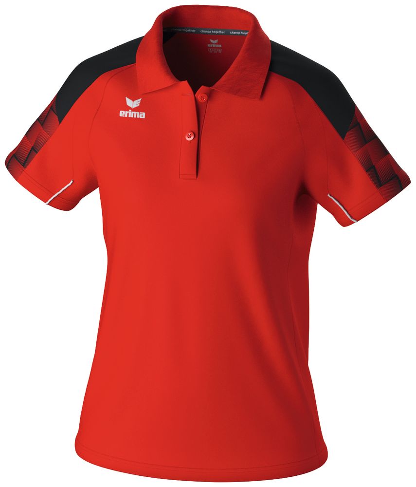 Erima Evo Star Poloshirt Function - red/black