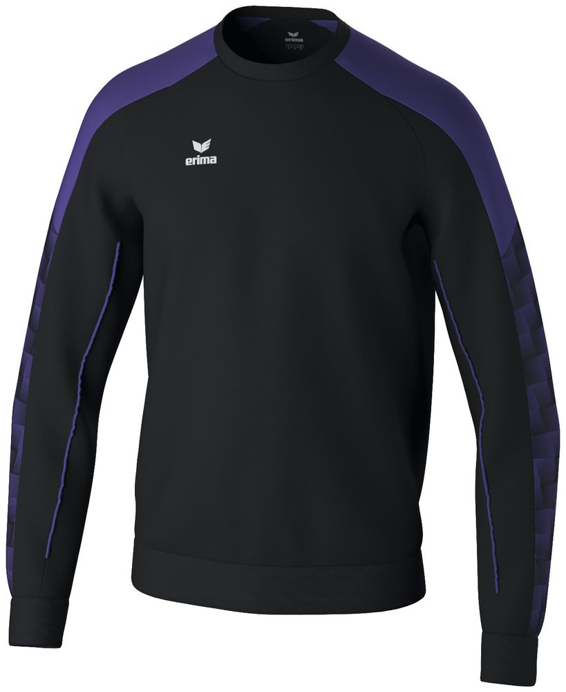 Erima Evo Star Sweatshirt - black/ultra violet