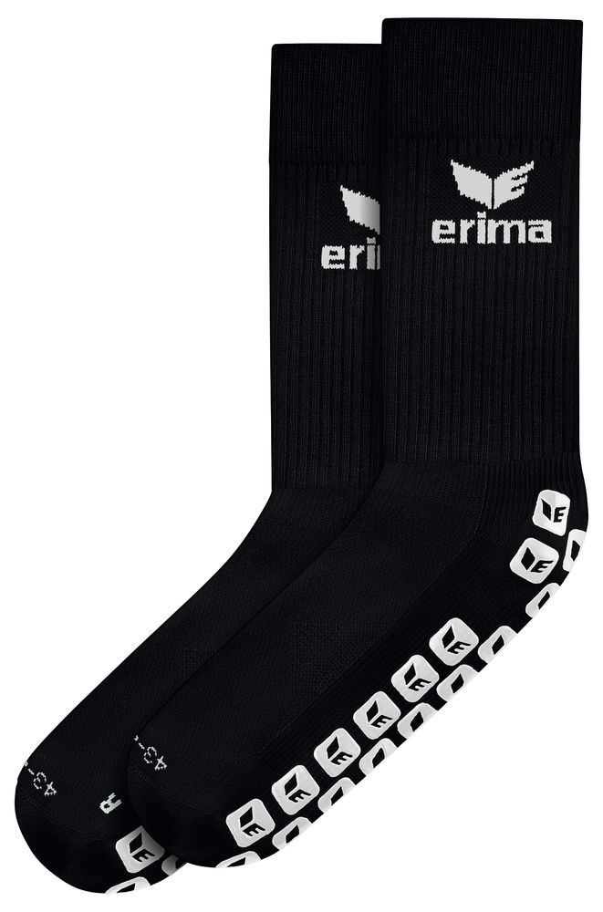 Erima Socks Grip - black/grey