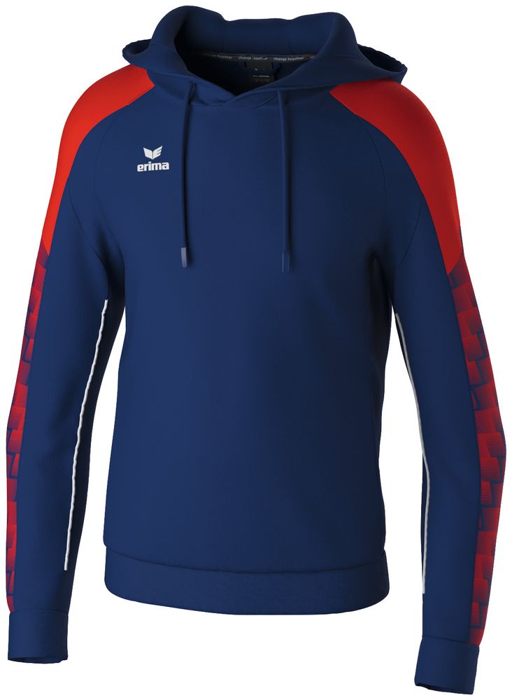 Erima Evo Star Hoody - new navy/red