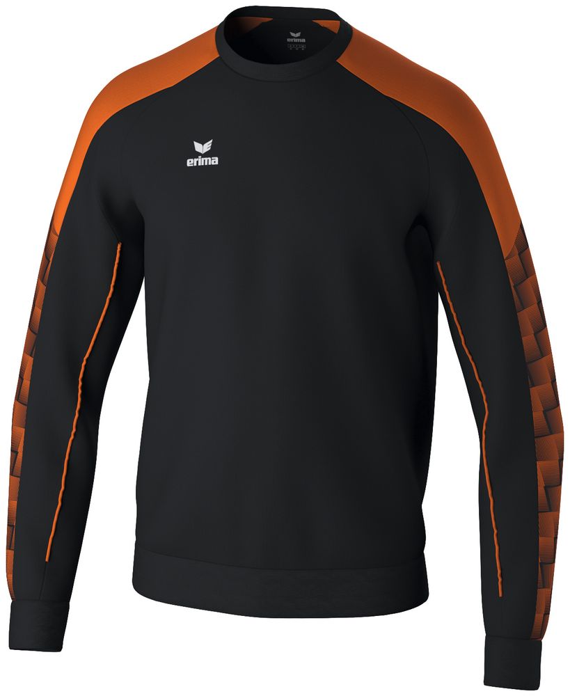 Erima Evo Star Sweatshirt - black/orange