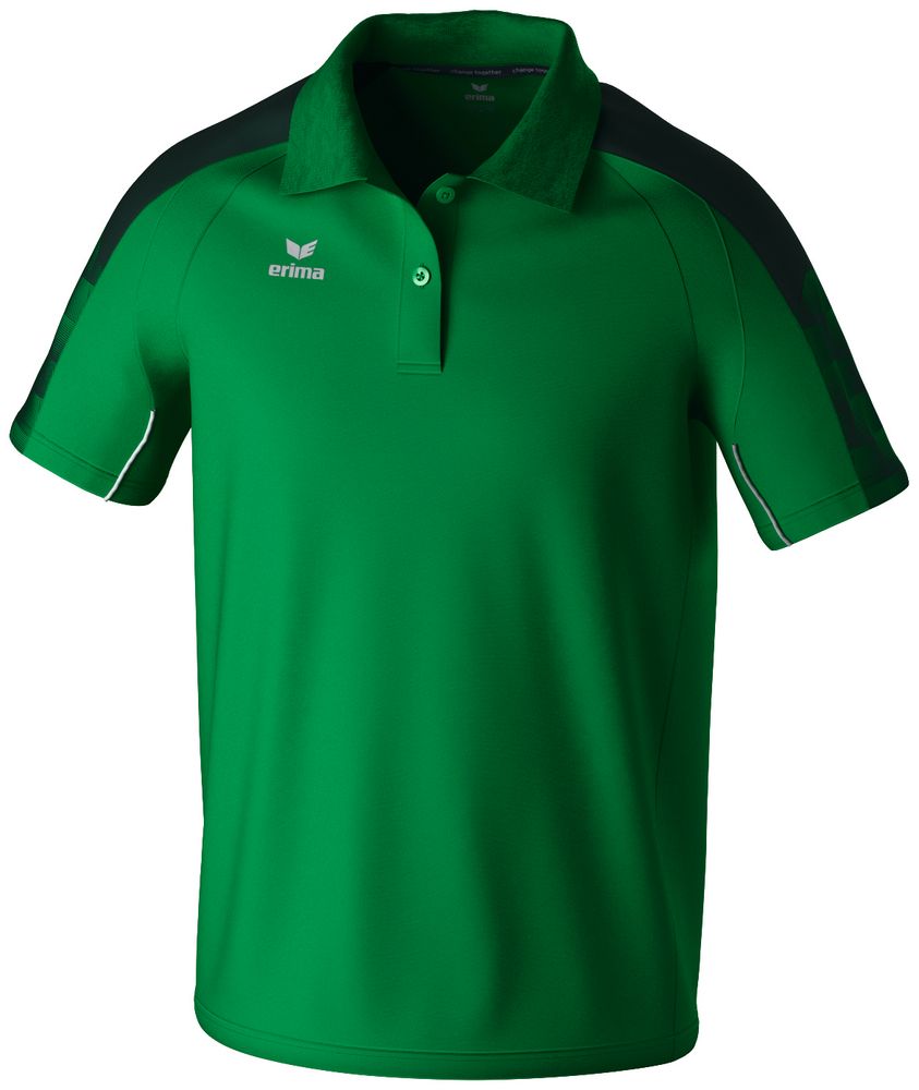 Erima Evo Star Poloshirt Function - smaragd/pine grove