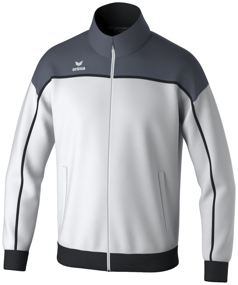 Erima Change Training Jacket - white/slate grey/black