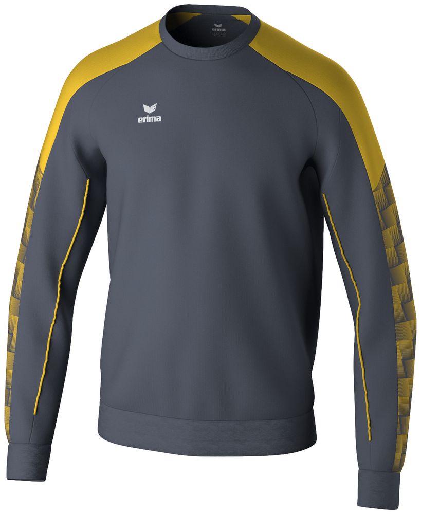 Erima Evo Star Sweatshirt - slate grey/yellow