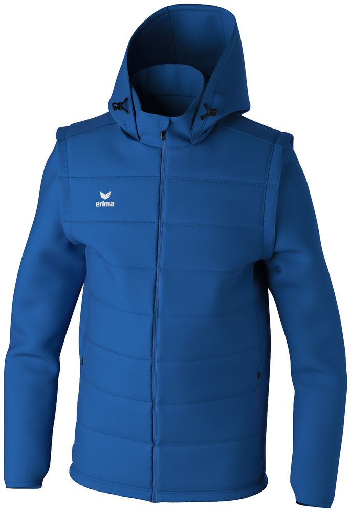 Erima Team Jacket With Removable Sleeves - new royal