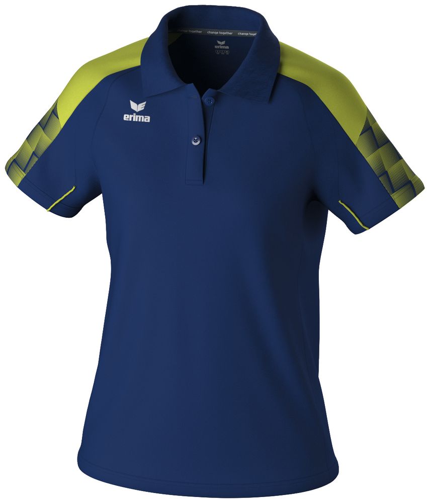 Erima Evo Star Poloshirt Function - new navy/lime