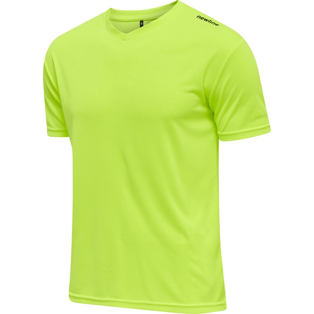 newline Base Cool Laufshirt Herren - neon yellow