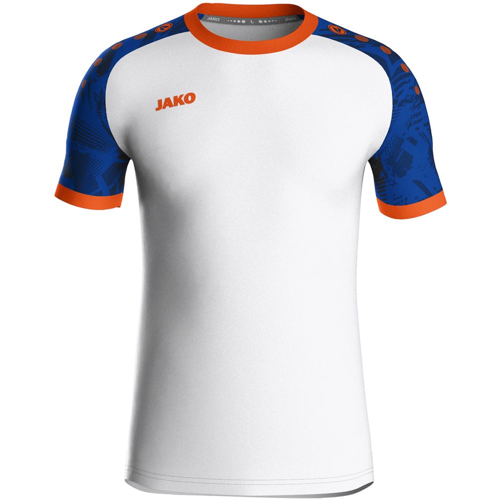 Jako Trikot Iconic Ka - weiß/sportroyal/neonorange