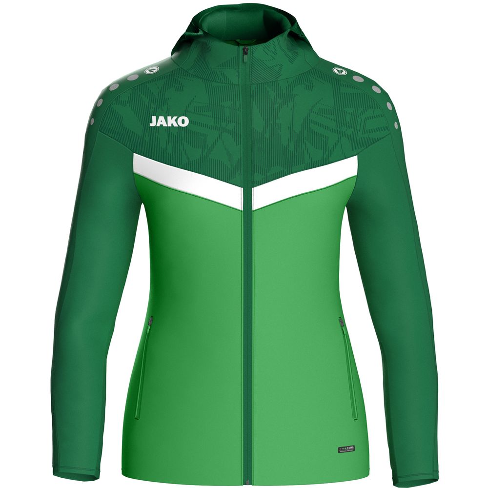 Jako Kapuzenjacke Iconic - soft green/sportgrün