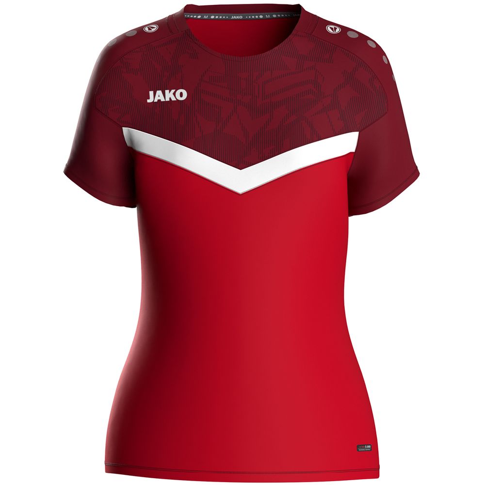 Jako T-Shirt Iconic - rot/weinrot