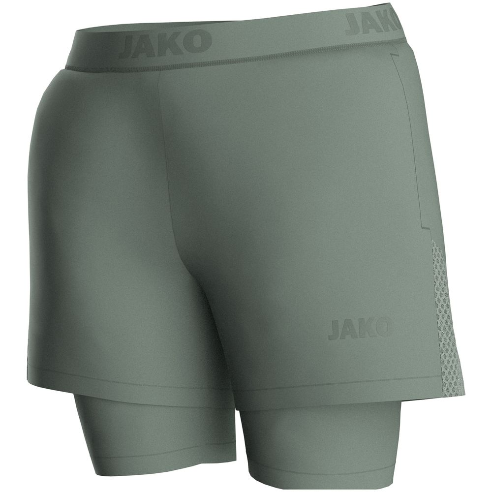 Jako 2-In-1 Short Power - mintgrün