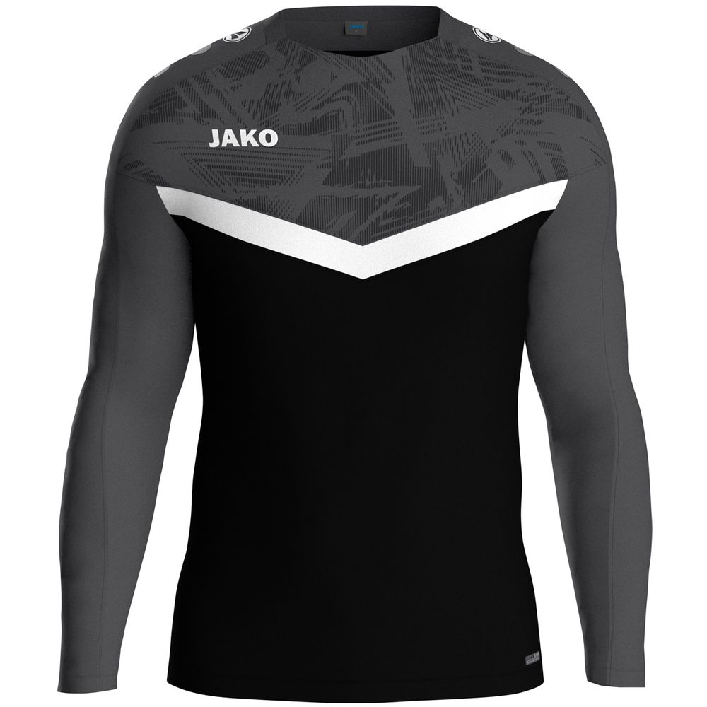 Jako Sweat Iconic - schwarz/anthrazit