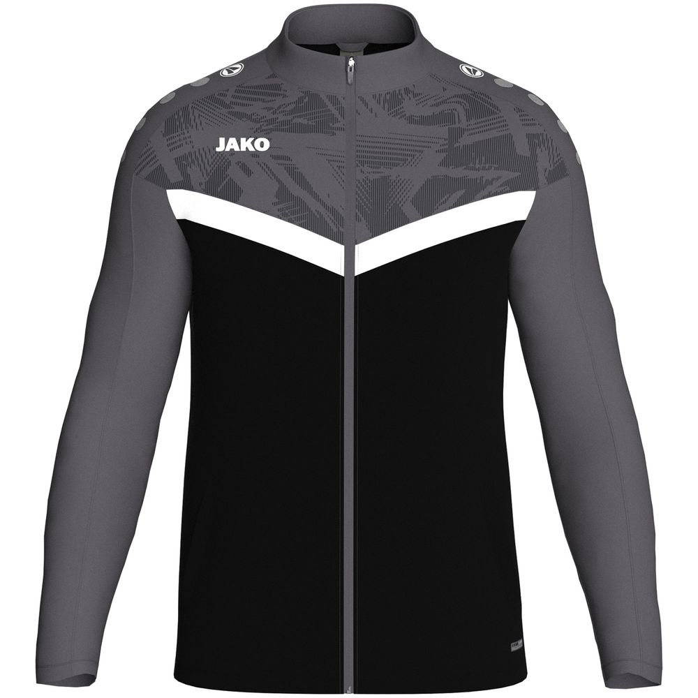 Jako Polyesterjacke Iconic - schwarz/anthrazit