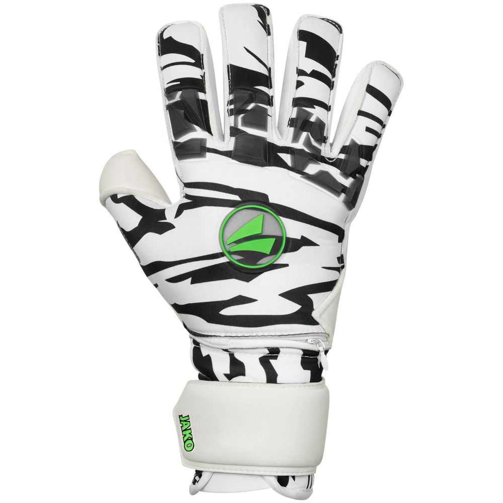 Jako Tw-Handschuh Animal Wrc Protection - weiß/schwarz/neongrün