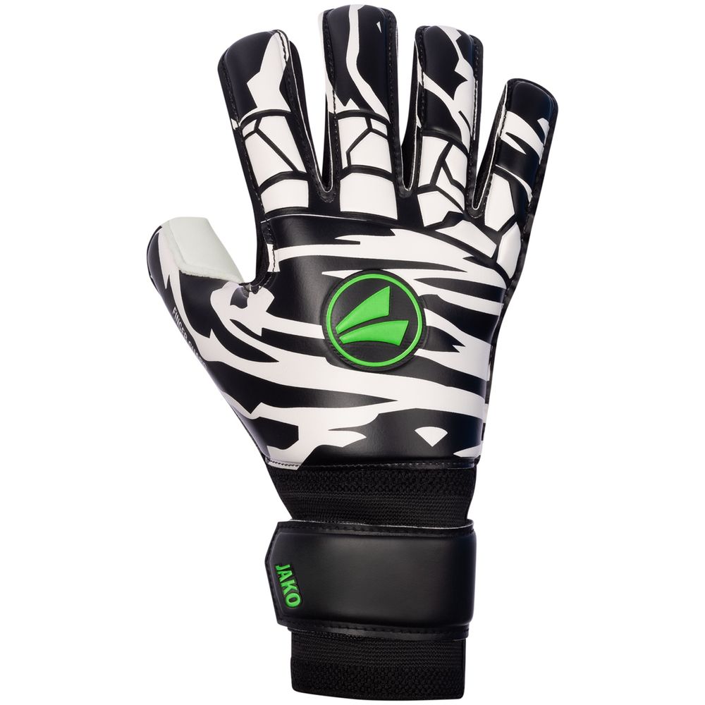 Jako Tw-Handschuh Animal Basic Rc Protection - schwarz/weiß/neongrün
