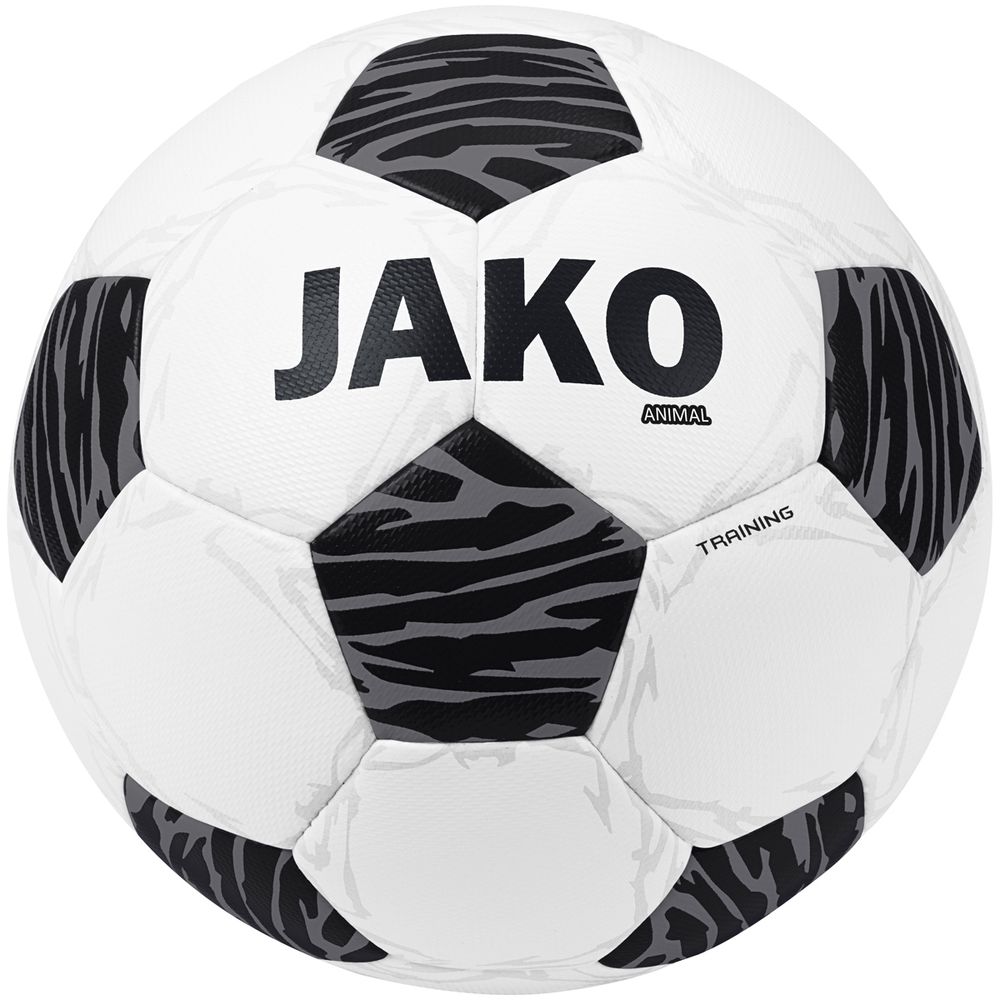 Jako Trainingsball Animal - weiß/schwarz/steingrau