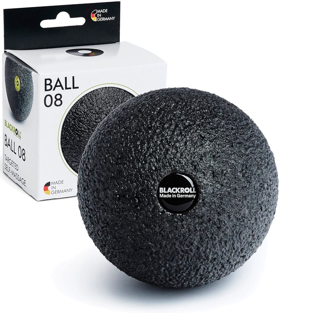 Nos Blackroll Ball 08 Schwarz/,Schwarz-G